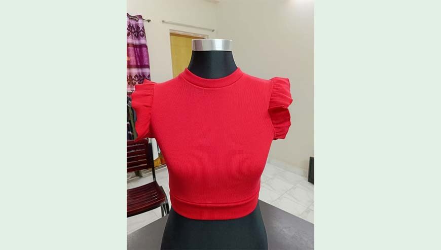 Ladies Fancy Crop Top