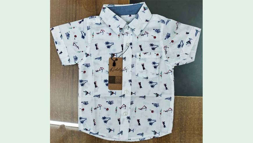 Boys Fancy short sleeve shirt