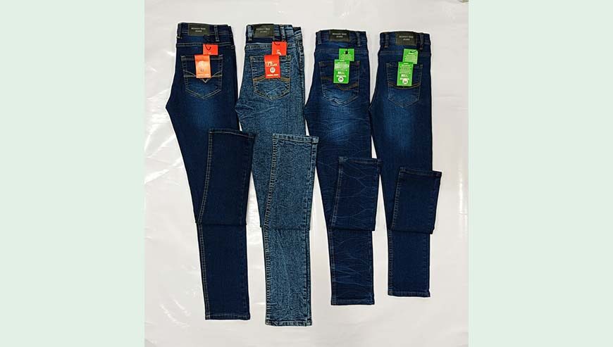 Adult Boy’s stretch Denim Long Pant