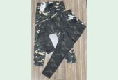 Mens camo joggers