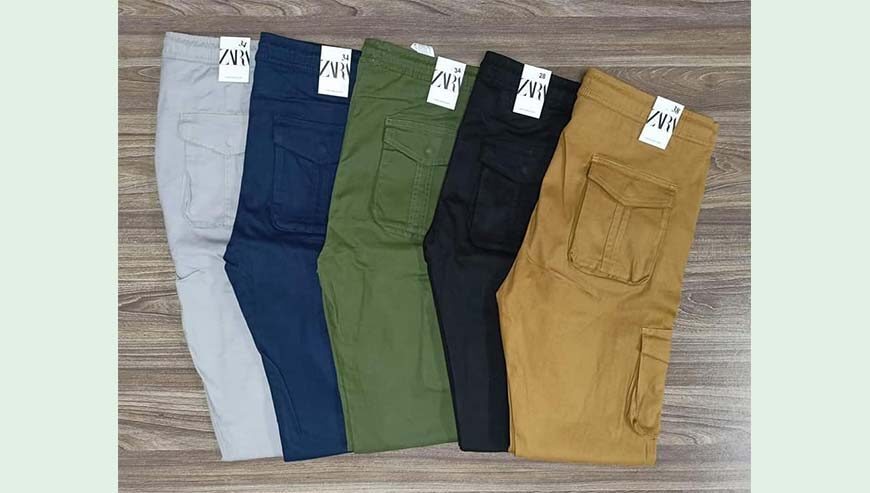 Mens 6 Pocket Cargo Joggers