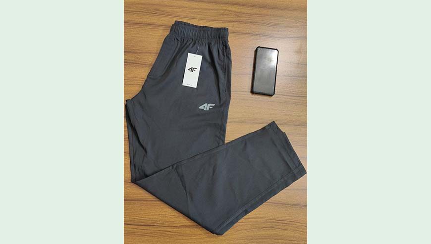 Men’s microstich trouser