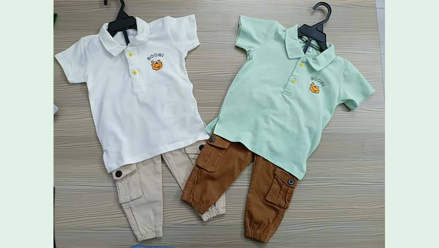 Boys polo set