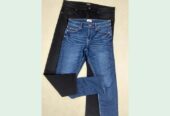 Men’s Over Fancy Denim Stretch Long pant