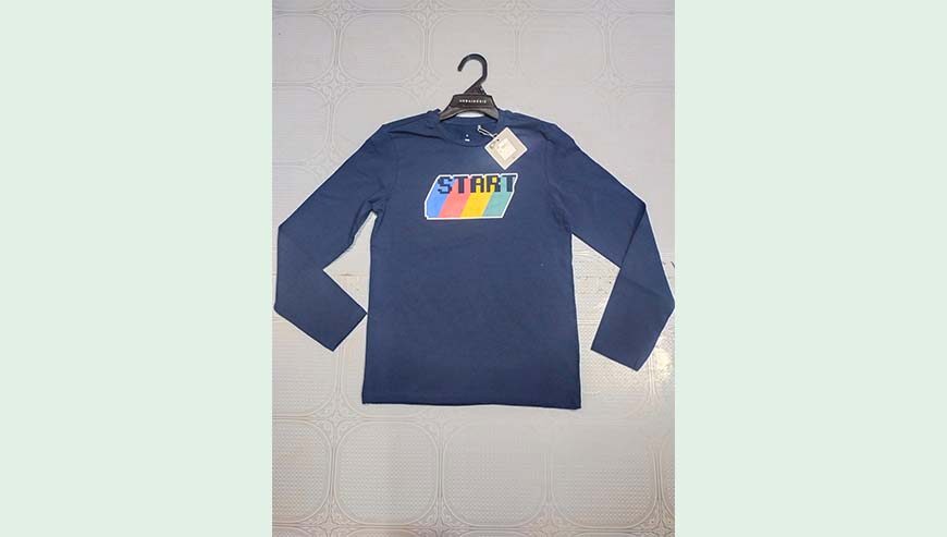 Boy’s Over Fancy Long Sleeve printed T-shirt