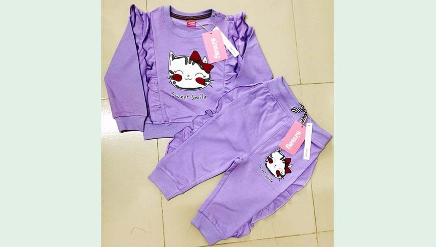 Girl’s Fancy Sweat shirt set