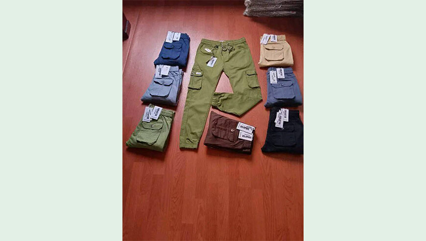 Mens 6 Pocket Cargo Joggers