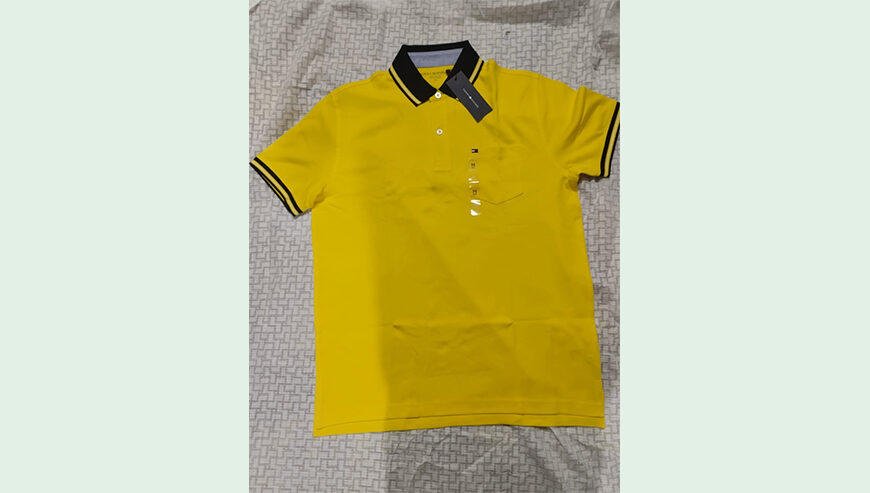 Man’s polo t-shirt