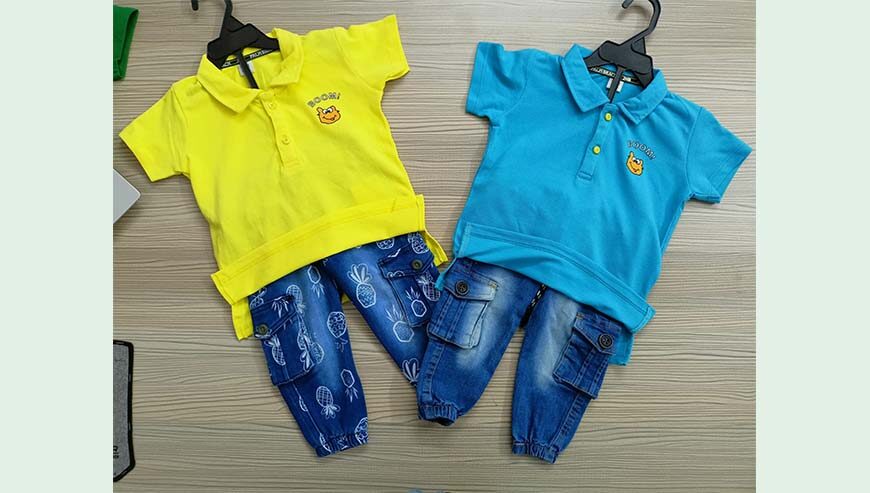 Boys polo set