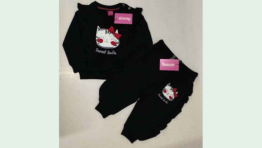 Girl’s Fancy Sweat shirt set