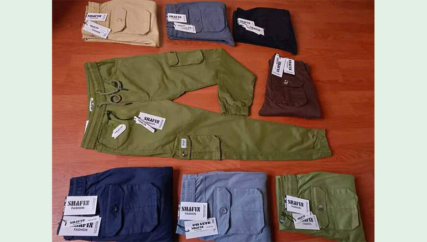 Mens 6 Pocket Cargo Joggers