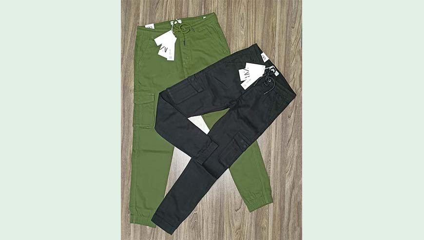 Mens 6 Pocket Cargo Joggers