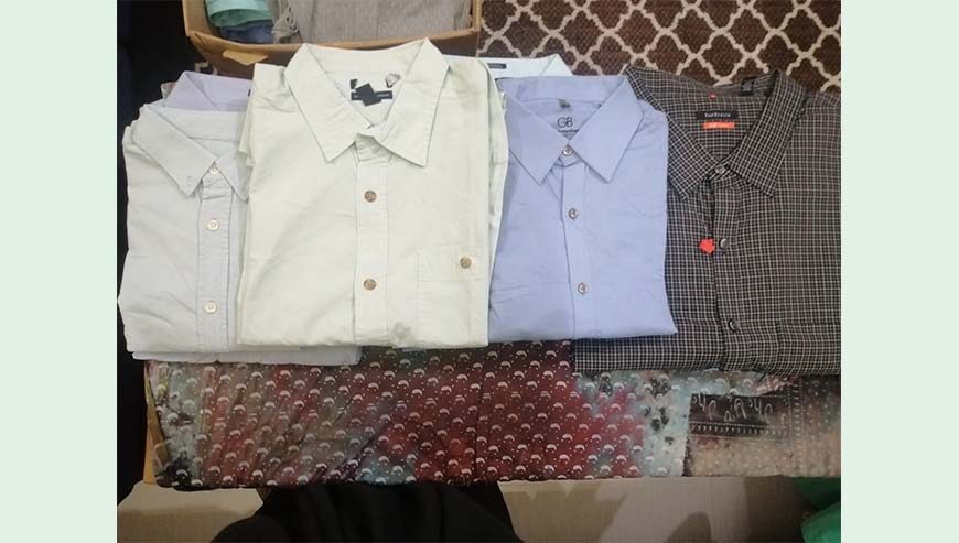 Original 100% export Mans Full sleeve shirt