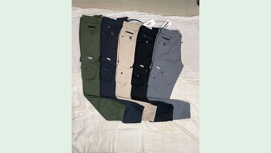 Mens 6 Pocket Cargo Joggers