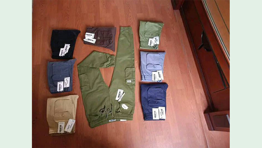 Mens 6 Pocket Cargo Joggers