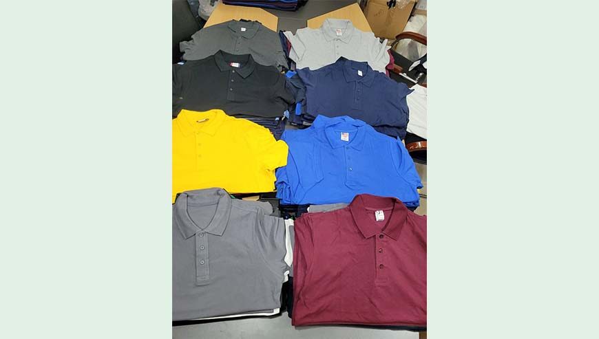 Mens basic polo