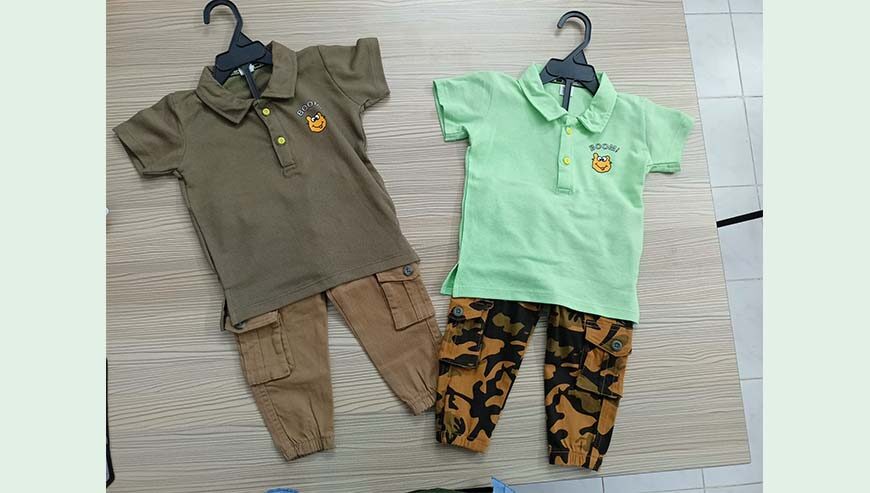 Boys polo set