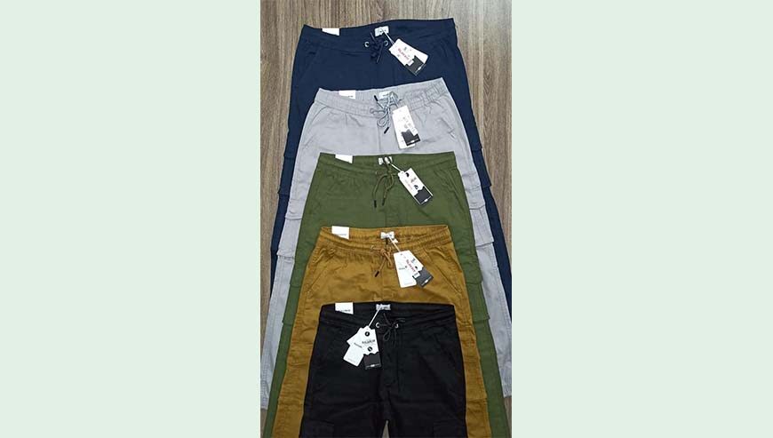 Mens 6 Pocket Cargo Joggers