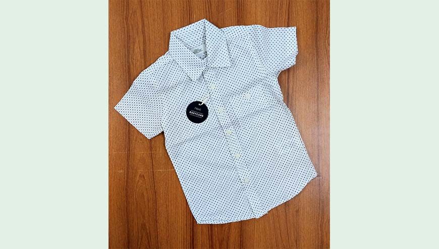 100% Export Quality Boys Half Sleeve Shirt