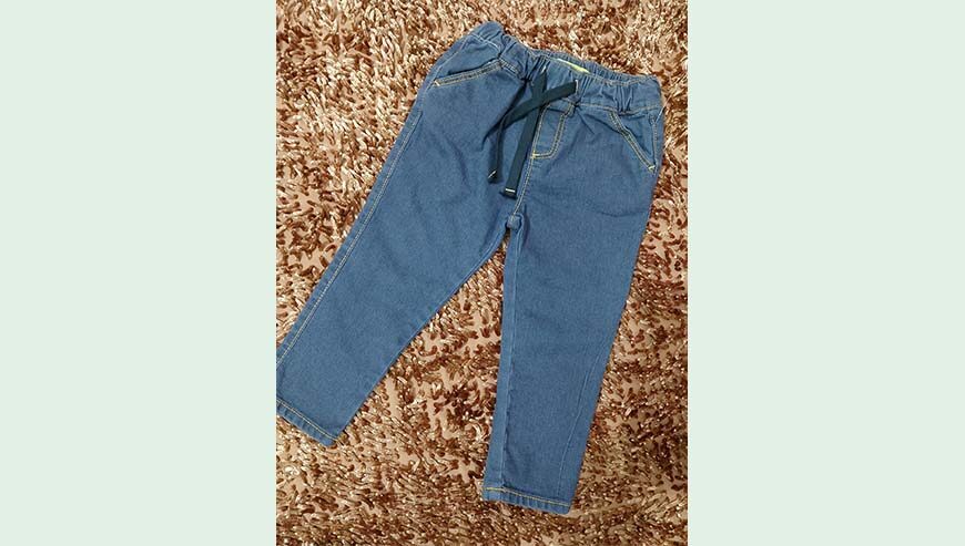 Boy’s spandex long denim pant