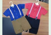 Boys suspender set