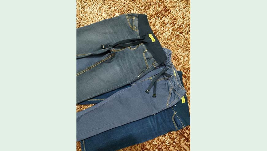 Boy’s spandex long denim pant