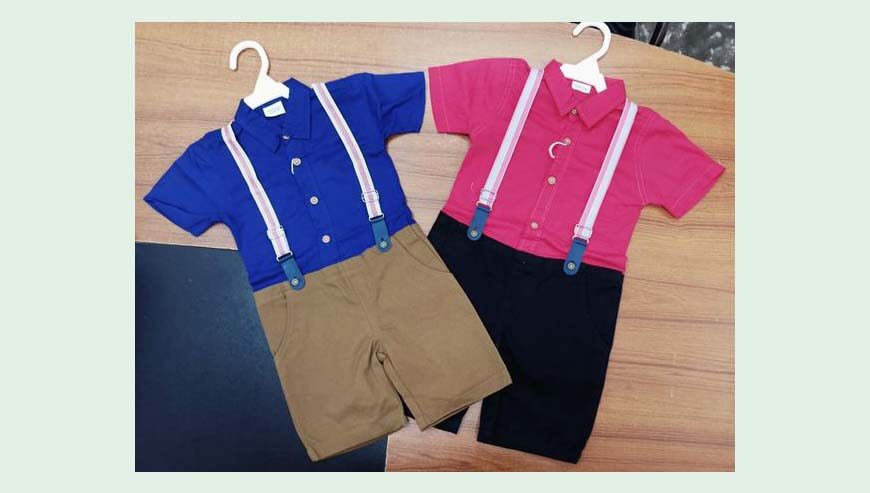 Boys suspender set