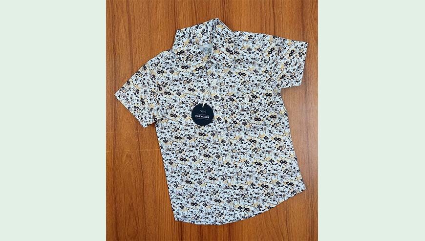 100% Export Quality Boys Half Sleeve Shirt