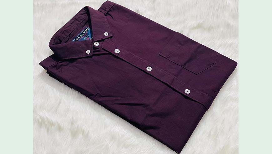 Solid one pocket shirts