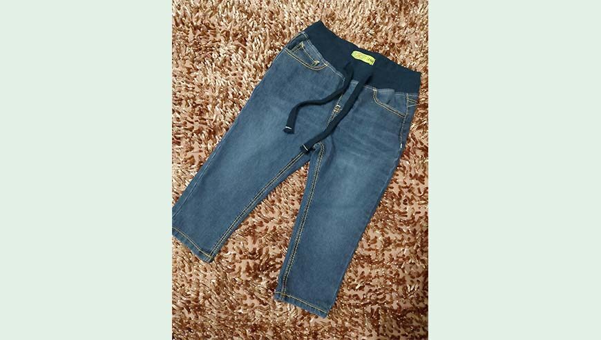 Boy’s spandex long denim pant