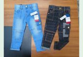 Boys denim fancy pant