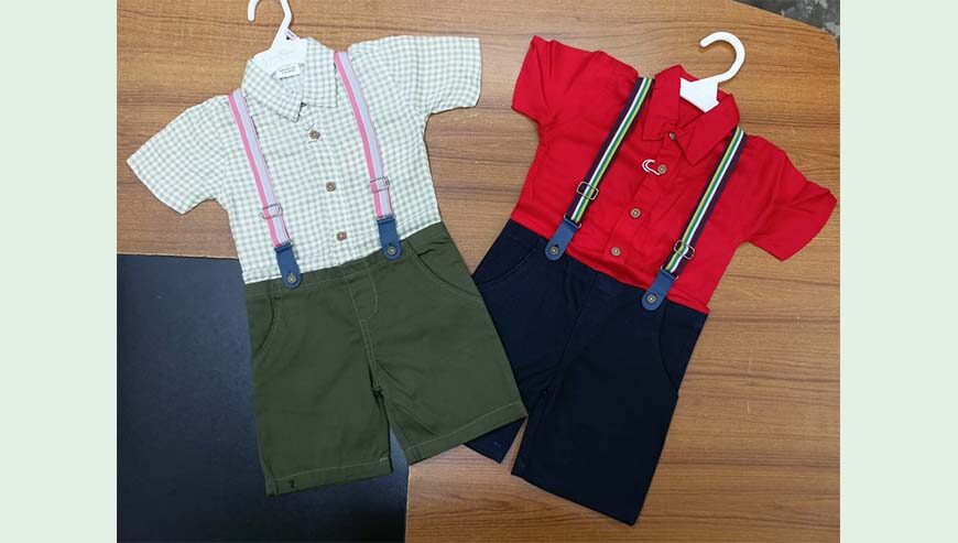 Boys suspender set