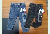 Boys denim fancy pant