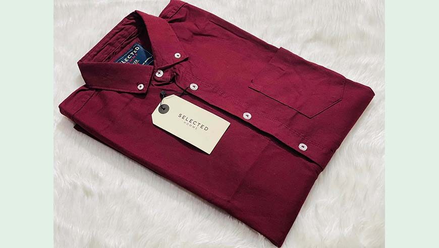 Solid one pocket shirts