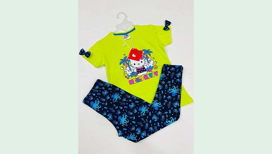 Girls super fancy paizama set