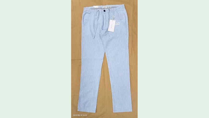 Mens Rami Cotton Trouser