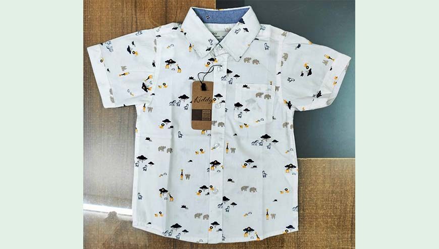 Boys short sleeve shirt