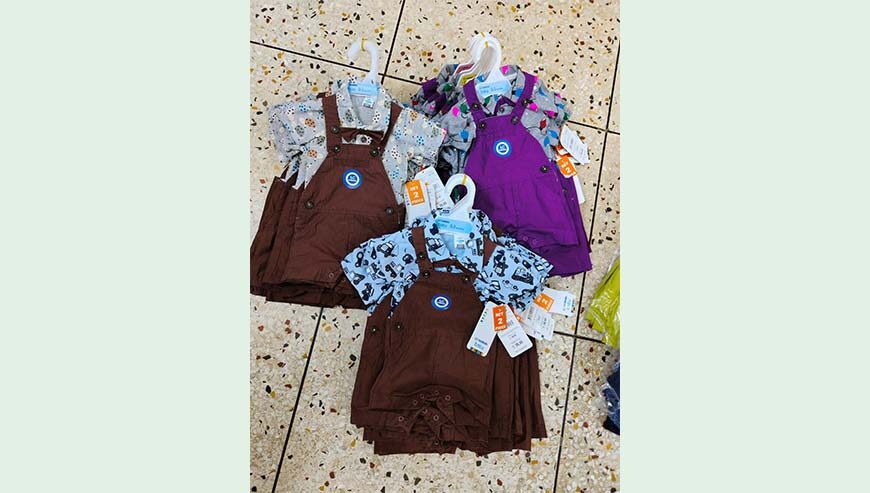 Kidz 100% Export Quality Authentic Fancy Ramper Set