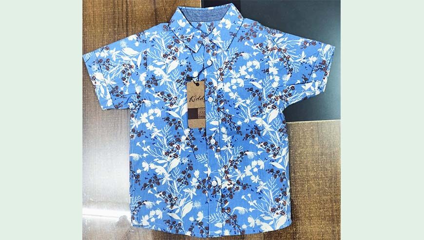 Boys short sleeve shirt