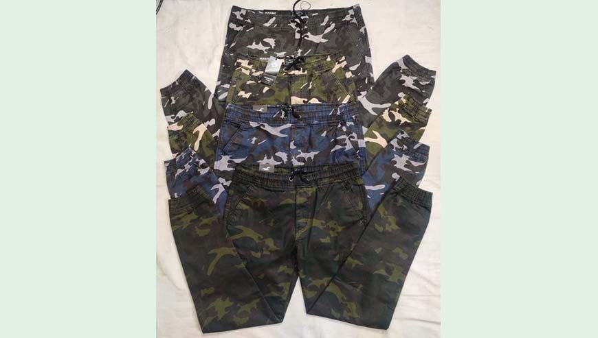 Men’s camo joggers