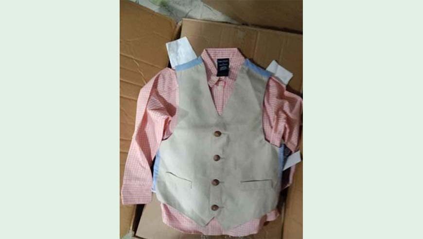 Boys shirt with koti