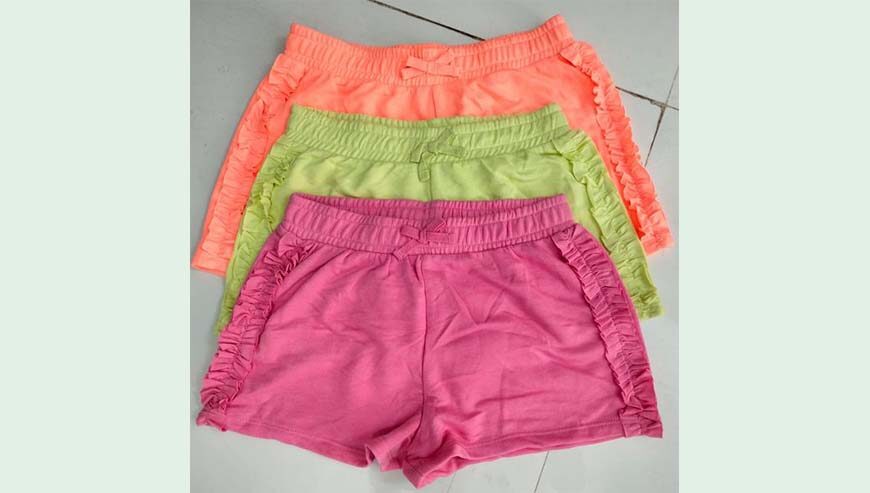 Girls Frill Tarry shorts