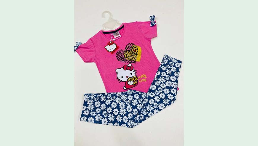 Girls super fancy paizama set