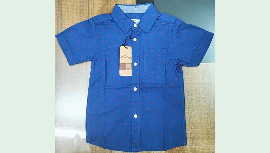 Boys short sleeve shirt