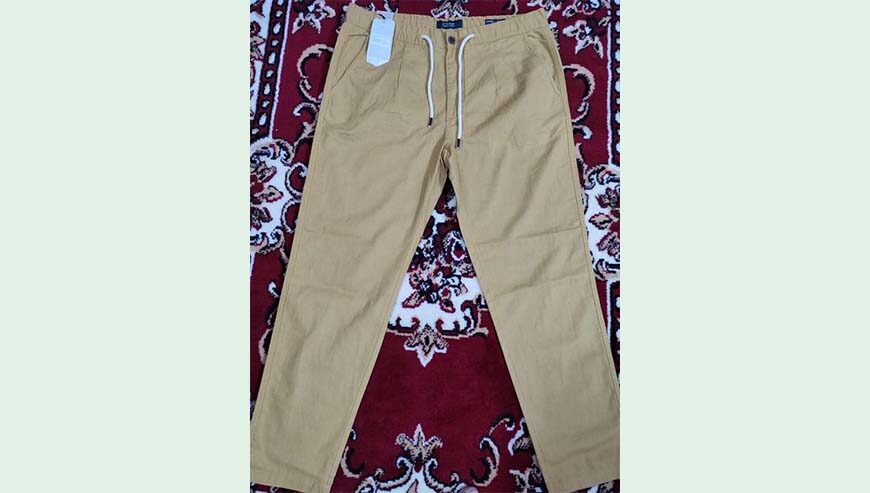 Mens Qc collection exclusive remi-cotton pant.