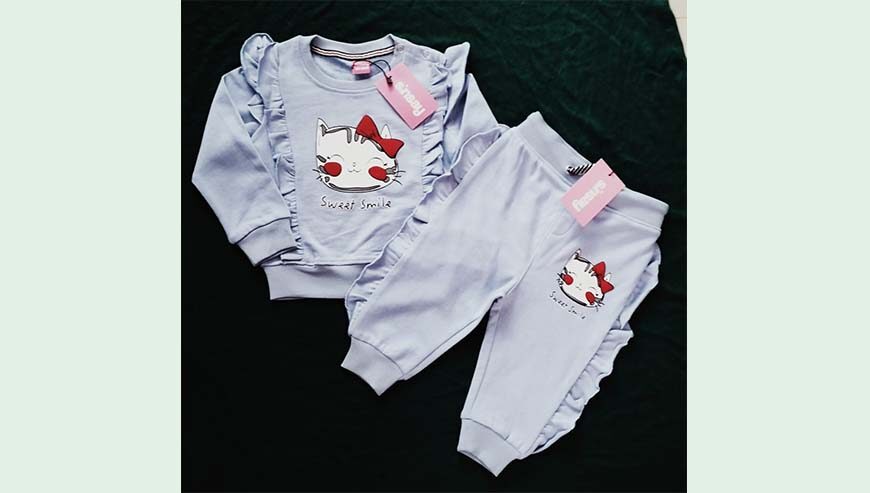 Girl’s Fancy Sweat shirt set