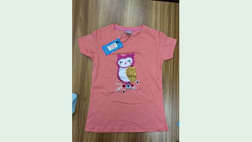 Girl’s Sequence and Arikajer T shirt