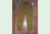 Twill basic and cargo jogger men’s pan