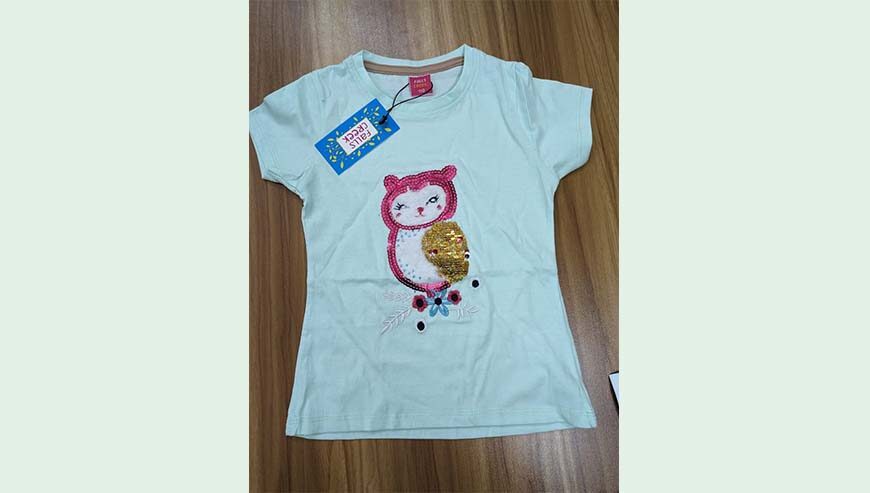 Girl’s Sequence and Arikajer T shirt