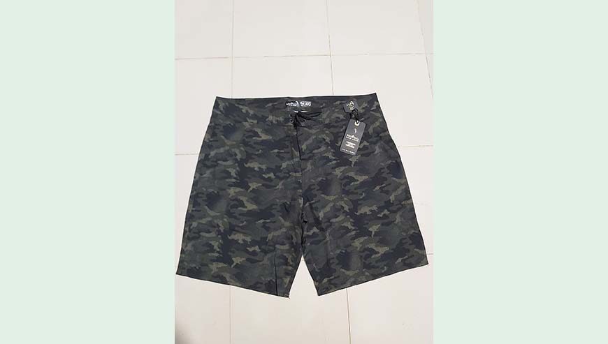 Man’s shorts parachute fabric